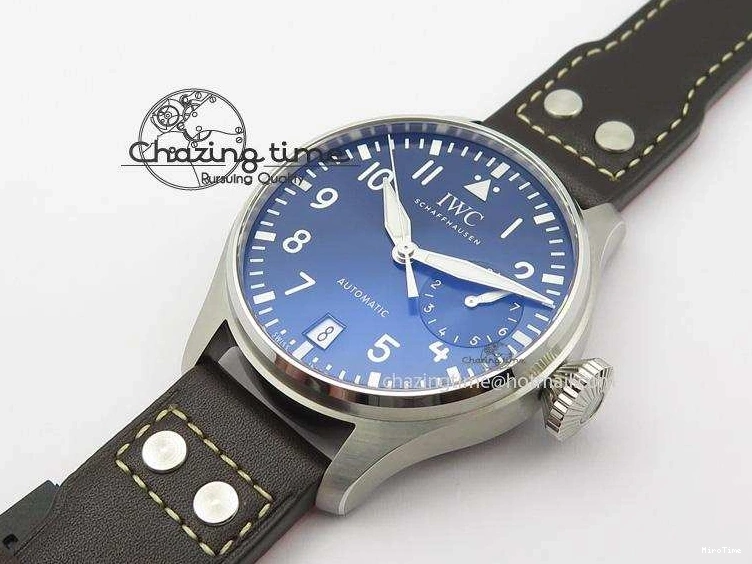 MIROTIME 0114 EasyCare Big Pilot Real PR IW500916 2016 “Le Petit Prince” ZF Best Edition On Brown Leather Strap A 7292